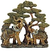 Sunrise Polystone Elephant Showpiece - MN 3413
