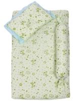 Baby Bed Set - Bear Print Green