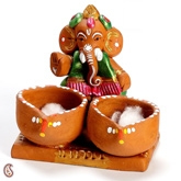 Aapnorajasthan Twin Diya Ganeshji 