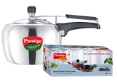 Prestige Induction Base Non Stick Cookware with Aluminium Pressure Cooker