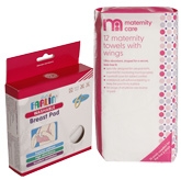 Combo pack of Maternity Pads & Breast Pad (Pack of 2)