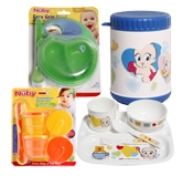 Combo pack of  Easy Grip Bowl,Tableware set,Warmer Can & Bowl Set (Combo pack of 4)