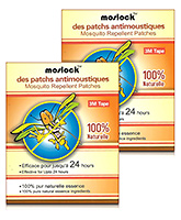 VMoslock Mosquito Repellent Patches 100 percent Naturelle (Pack of 2)