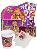 Hannah Montana Birth Day Party Kit (Set of 6)