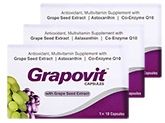 La Nutraceuticals Grapovit Capsules (3 Strips of 10 Capsules Each)