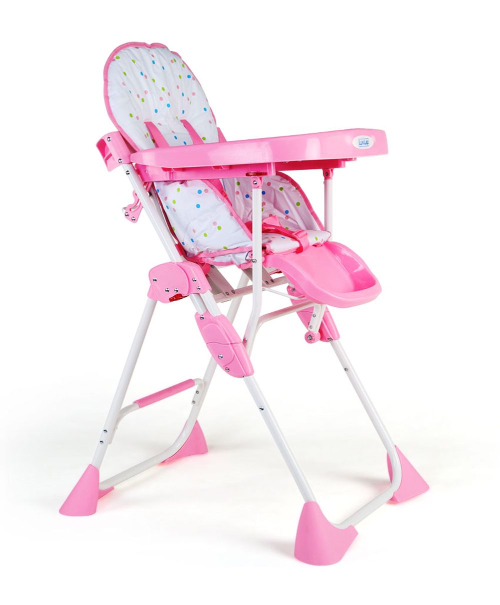 Luv Lap Baby Comfy High Chair (Pink)