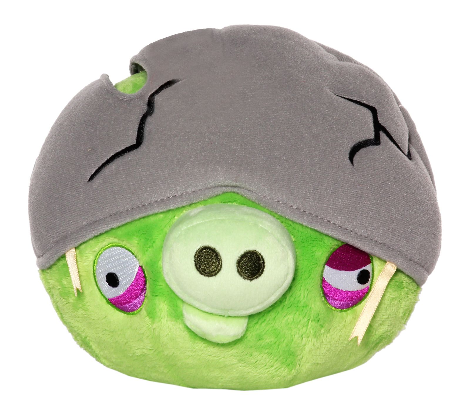 angry birds helmet pig plush