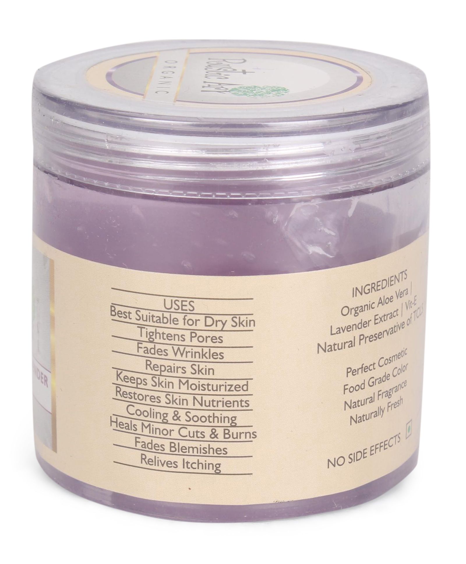 Home Rustic Art Organic Aloe Vera Lavender Gel Home Rustic Art Organic Aloe Vera Lavender Gel