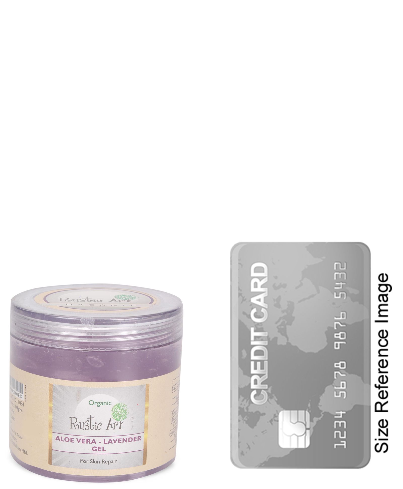 Rustic Art Organic Aloe Vera Lavender Gel Rustic Art Organic Aloe Vera Lavender Gel