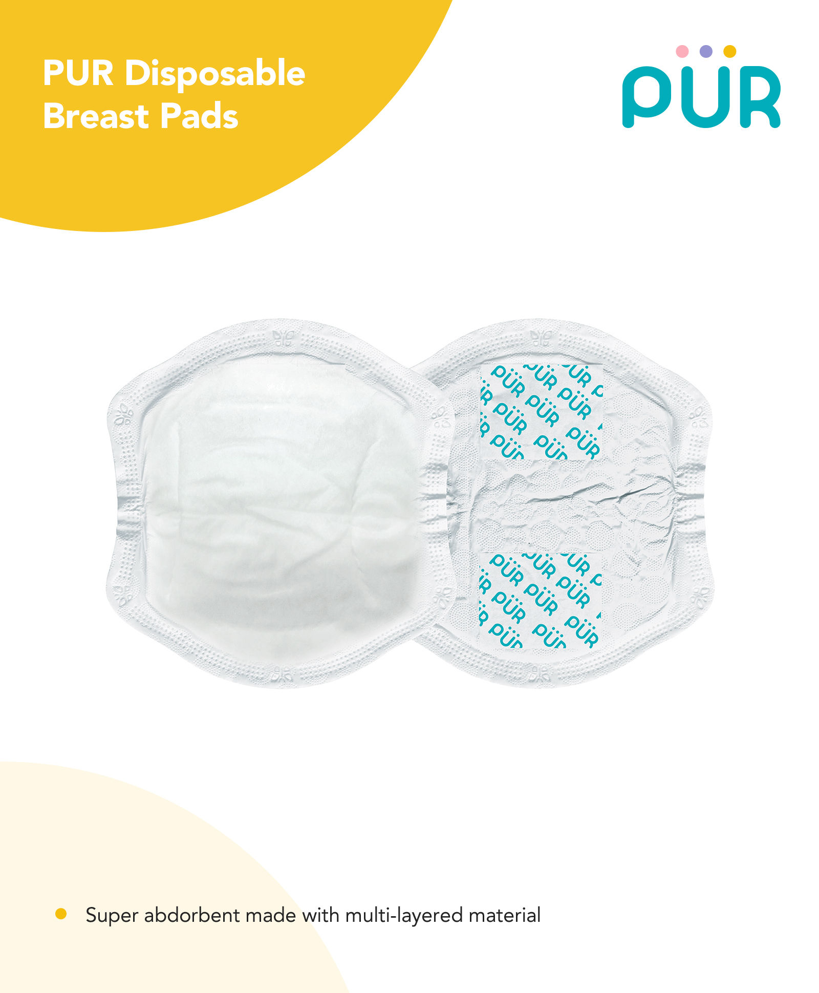 shoe bite protector pad on Pur Disposable Breast Pads 24 Pieces Online In India Buy At Best Price From Firstcry Com 2810437