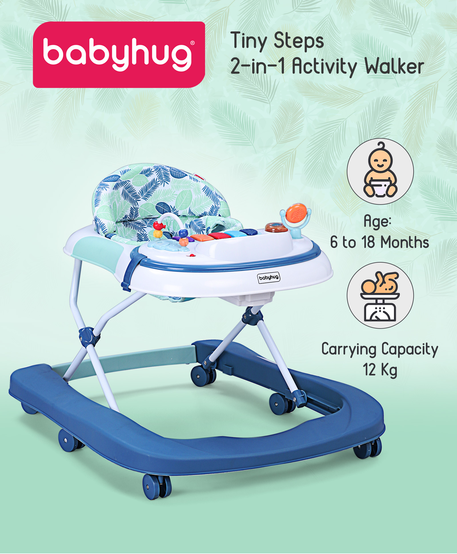 firstcry babyhug walker
