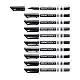 Stabilo Sensor M Ball Pen Pack of 10 - Black