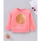 Vitamins Full Sleeves Sweatshirt  - Pink