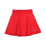 Tiny Girl Solid Skirt - Red