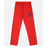 Kidsville Spiderman Printed Lounge Pants - Red