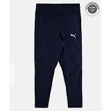 PUMA Full Length LIGA Sideline Woven Pants Jr - Blue