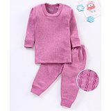 Bodycare Full Sleeves Thermal Set - Pink