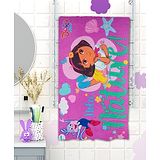 Dora Printed Bath Towel - Pink