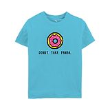 Zeezeezoo Donut Take Panga Print Short Sleeves Tee - Blue