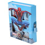 Asera Spiderman Lock Diary Blue - 38 Pages