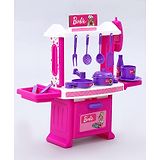 Barbie Home Kitchen Set of 12 Pieces - Pink and Purple