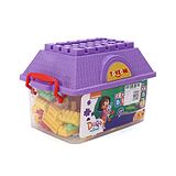 Toyzone Dora Multi Model Building Blocks with Box Purple - 121 Pieces