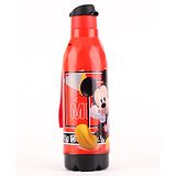 Disney Mickey Mouse Insulated Sipper Bottle Red - 550 ml