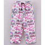 Vitamins Ankle Length Printed Trousers - Pink