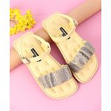 Cute Walk by Babyhug Sandals - Yellow