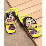 Cute Walk by Babyhug Slip-On Flip-Flops Disney Printed - Yellow