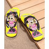 Cute Walk by Babyhug Slip-On Flip-Flops Disney Printed - Yellow