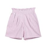 Allen Solly Juniors Mid Thigh Striped Shorts - Purple