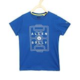 Allen Solly Juniors Half Sleeves Tee Logo Print - Blue