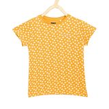 Allen Solly Juniors Half Sleeves Top Floral Print - Yellow