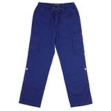 Allen Solly Juniors Full Length Trouser Solid- Blue