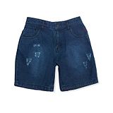 GINI & JONY Knee Length Shorts - Dark Blue