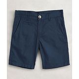 Cherry Crumble by Nitt Hyman Solid Shorts - Blue