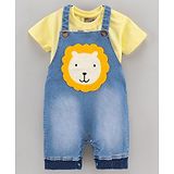 Little Kangaroos Dungarees & Sets Half sleeves Boy LIGHT BLUE 3-6m