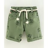 Little Kangaroos Bermuda  Boy LEAF GREEN 5-6Y