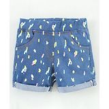 Little Kangaroos Knee Length Shorts - Blue