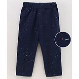 Little Kangaroos Full Length Printed Leggings - Navy Blue