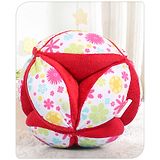 Babyhug Classic Clutch Soft Rattle Ball - Red