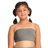 Dchica D'chica Solid Tube Bra - Grey