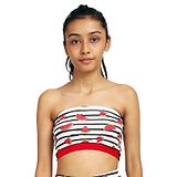 Dchica D'chica Watermelon Print Strapless Bra For Girls - Red