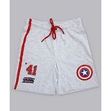 Kidsville Captain America Featured Shorts - Grey