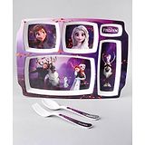 Disney Frozen 5 Partition Plate - Multicolour