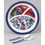 Avengers 3 Sectioned Plate - Multicolour