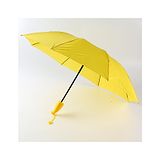 Syga Kids Umbrella Cartoon Folding Umbrella For Boys Girls Folding Sun Protection Umbrella -Banana Yellow