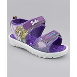 Kidsville Barbie Featured Sandals - Purple