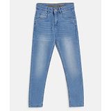 Tales & Stories Solid Slim Fit Jeans - Light Blue